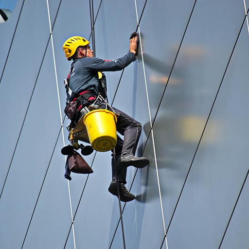 Cleaning building